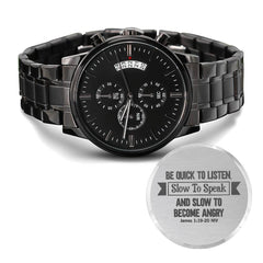 Be Quick to Listen (James 119-20) – Men's Watch